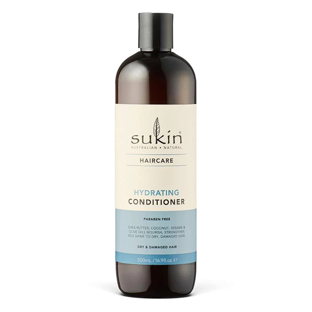 Sukin Natual Hair Care Hydrating Conditioner for Damaged Hair, 16.9 Oz